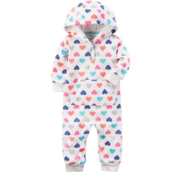 carters hooded pajamas